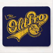 Original Old Pro Mousepad (goldenrod) by TheOldPro Original Old Pro Mousepad (goldenrod)
