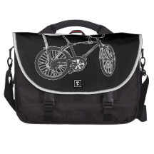 Original old School bike Laptop Bags