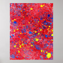 Original paved Marbling Posters