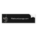 Original PL shoes Bumper-sticker! bumper stickers by platinumlounge Original PL shoes Bumper-sticker! bumper stickers