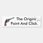 ORIGINAL POINT AND CLICK BUMPER STICKER