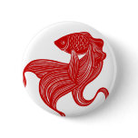 Original Scissors-cut Goldfish Button buttons