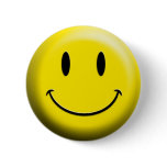 Original Smiley Face Guy! Pinback Button