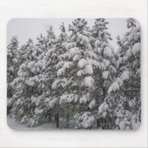 Original Snowscape, Conifer, CO Mouse Pads