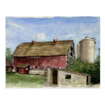 Original Trescher Barn - postcard