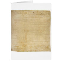 Original United States Constitution Bill of Rights Cards