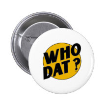 Original Vintage Who Dat Symbol Pins