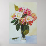 Original Watercolor Roses Posters