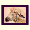 Original Watercolor Sheep Farm Animal Poster posters by michelleys Original Watercolor Sheep Farm Animal Poster posters