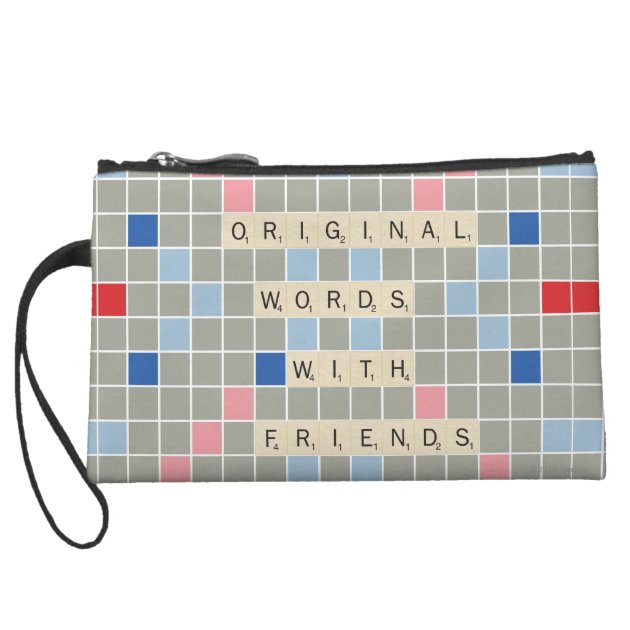 Original Words With Friends Wristlet Clutches