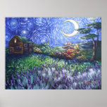 Orion in my Sky Abstract Landscape Art Print