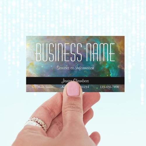 Orion Nebula Business Card profilecard
