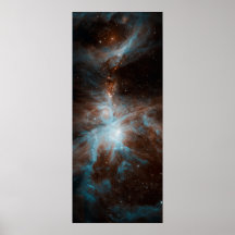 Orion Nebula from the Spitzer Space Telescope Print