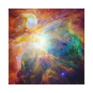 Orion Nebula (Hubble & Spitzer Telescopes)