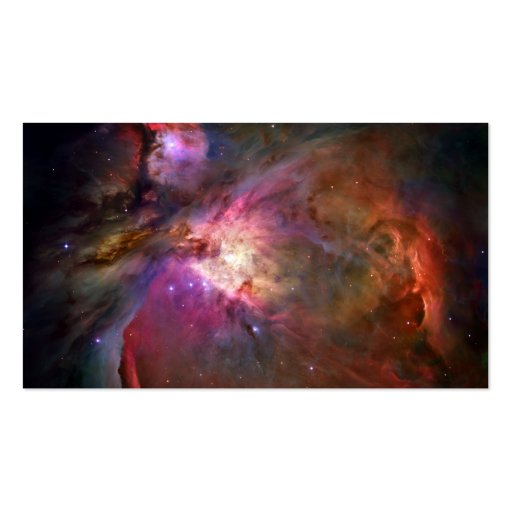 Orion Nebula (Hubble Telescope) Business Cards (front side)