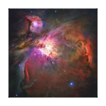 Orion Nebula (Hubble Telescope) Stretched Canvas Print