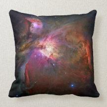 Orion Nebula (Hubble Telescope) Throw Pillow
