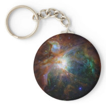 Orion nebula NASA orange starry sky Key Chains