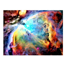 Orion Nebula Postcard