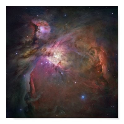 Orion Nebula - poster by almedic104