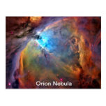 Orion Nebula Space Galaxy Post Card