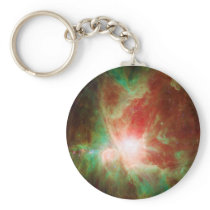 Orion Nebula Taken By The Spitzer Telescope Key Chain