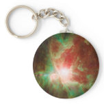 Orion Nebula Taken By The Spitzer Telescope Key Chain