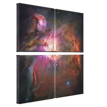 Orion Nebula Wrapped Canvas Canvas Print