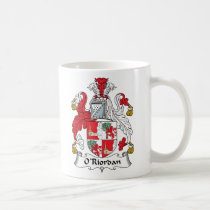 O'Riordan Family Crest Mug