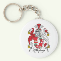 O'Riordan Family Crest Keychain