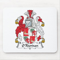 O'Riordan Family Crest Mousepad