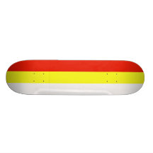Orissa, India flag Skate Board Deck