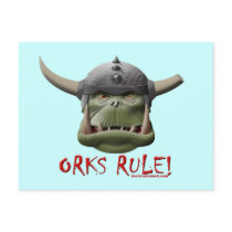 Orks Rule! postcards