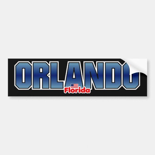 Orlando Bumper Bumper Sticker Zazzle