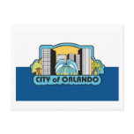 Orlando Flag Postcard
