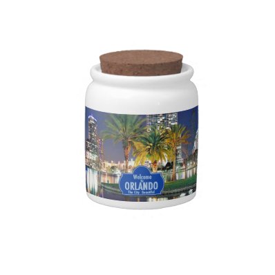 Orlando Florida Candy Jars