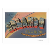 Orlando, Florida - Large Letter Scenes 2 postcards