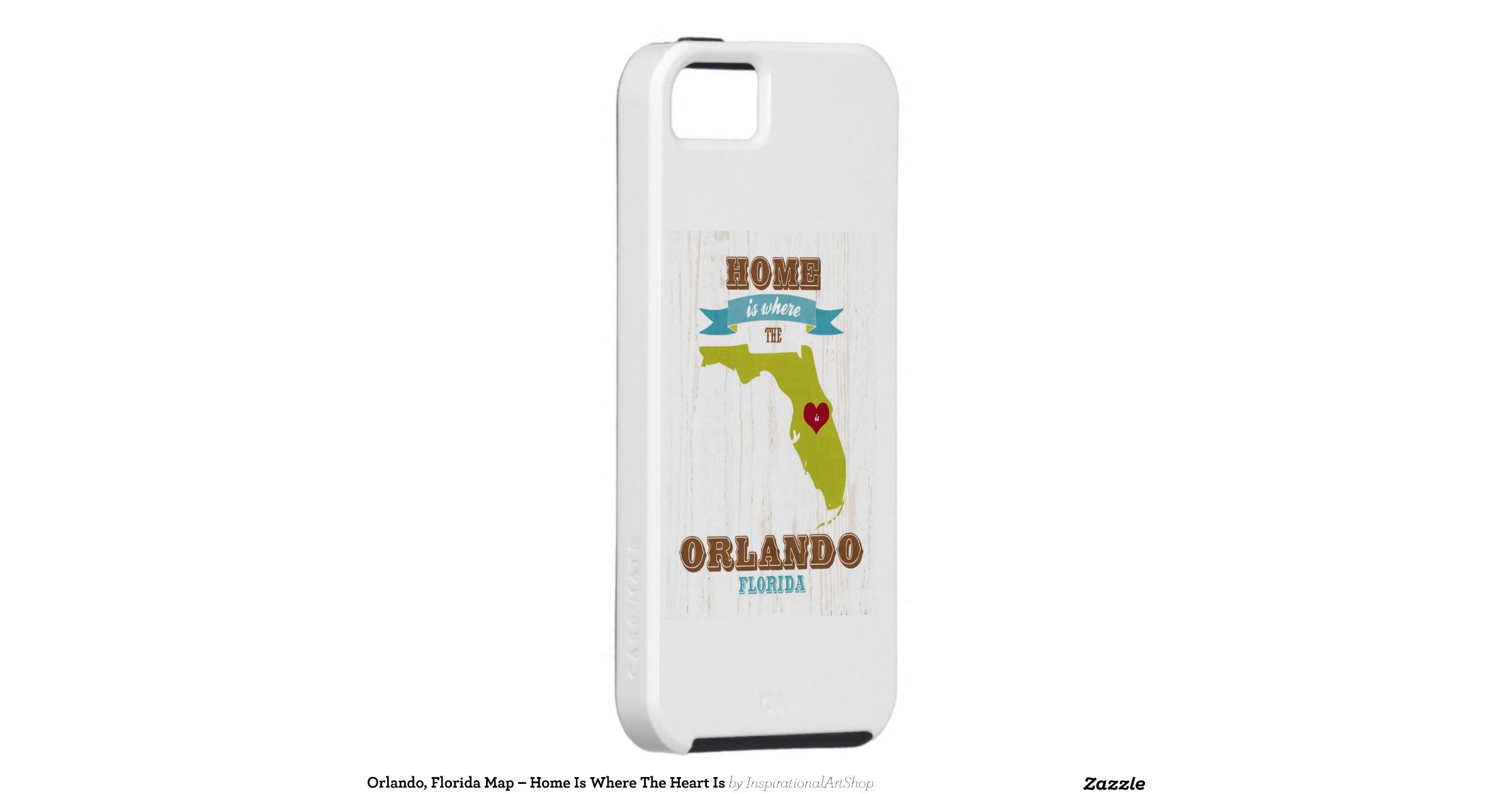 orlando_florida_map_home_is_where_the_heart_is_case ...