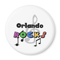 Orlando Rocks Magnet