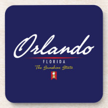 Orlando Script Coasters