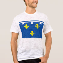 Orleanais Flag T-shirt by FlagTshirts Orleanais Flag T-shirt