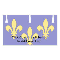 Orleanais, France flag Business Card