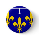 Orleanais, France flag Pinback Buttons