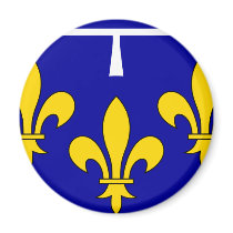 Orleanais, France flag Refrigerator Magnets