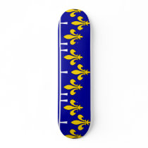 Orleanais, France flag Skate Decks