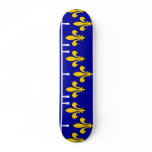 Orleanais, France flag Skate Decks