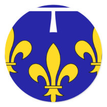 Orleanais, France flag Sticker