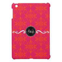 Orlee Pink & Orange Custom Monogram iPad Mini Case ipad mini cases