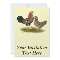 Orloff:  Spangled Pair Personalized Invites