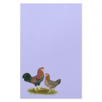 Orloff:  Spangled Pair Stationery Design